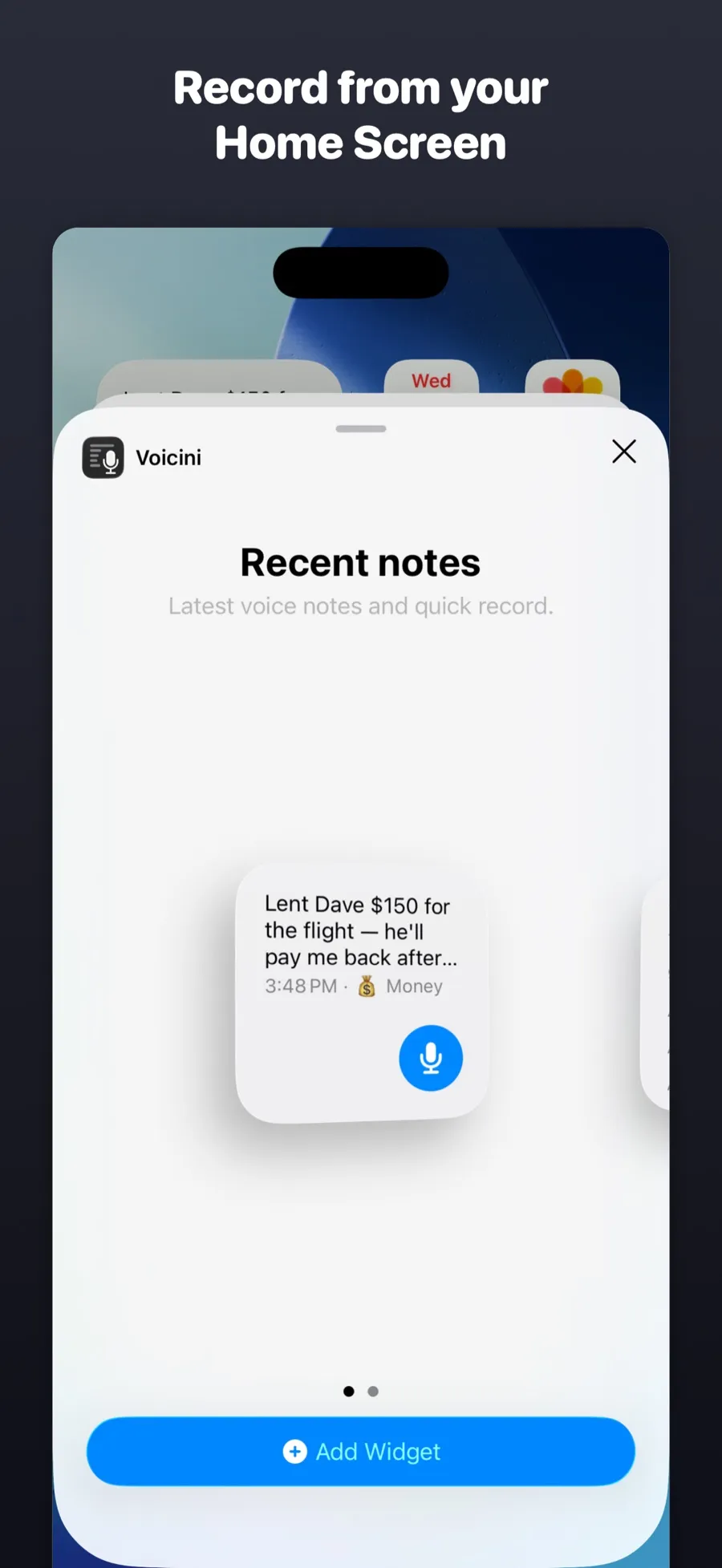 Voicini screenshot 2